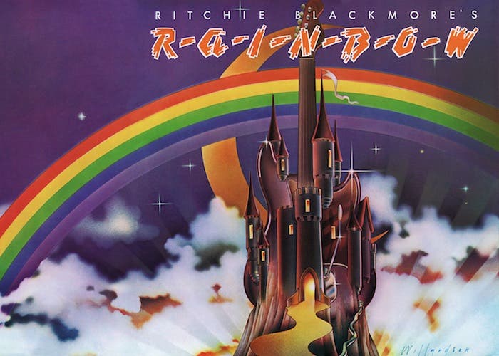 Portada del disco de Rainbow: Ritchie Blackmore's Rainbow