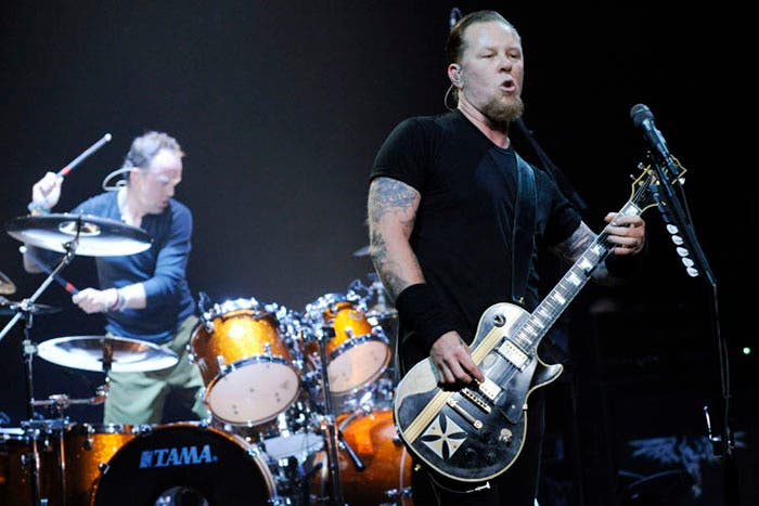 Actuación en vivo de Metallica