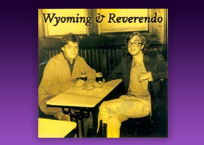Imagen de El Gran Wyoming y El Maestro Reverendo en sus inicios.