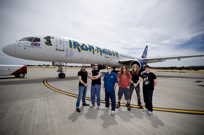 iron maiden ed force one
